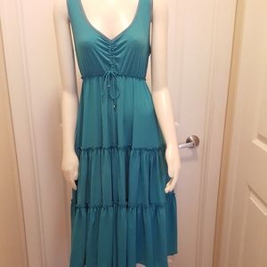 Teal dress